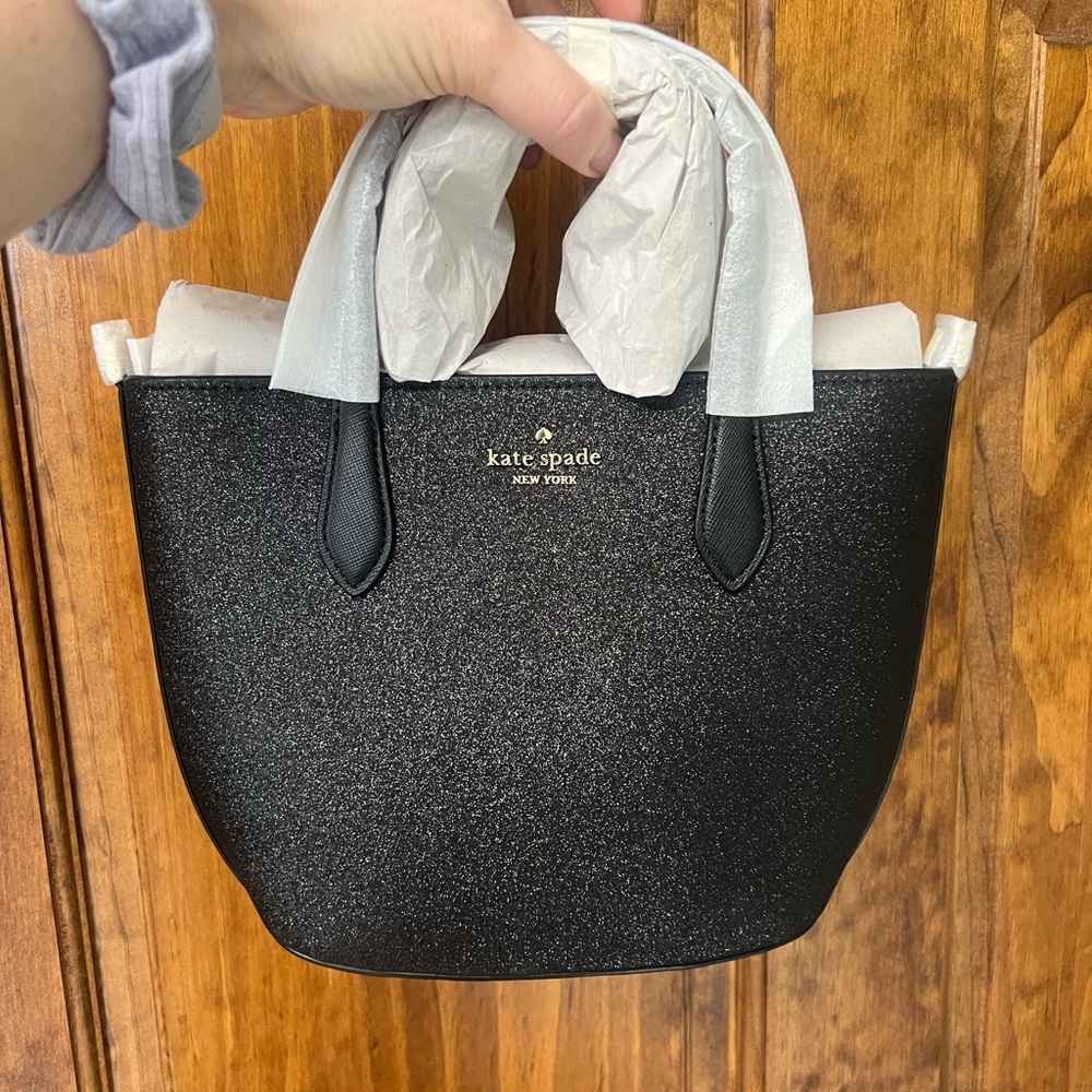 Kate Spade Glitter Leather Satchel